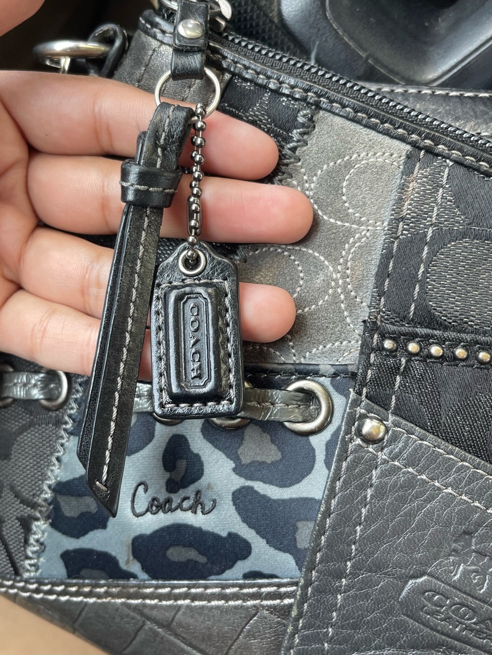 Coach Patchwork Purse - Picture 2 of 6